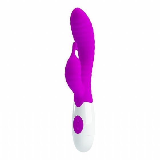 Imagem de Vibrador Massageador Estimulador Ponto G Clitoris Silicone Modelo Hyman 29 Vibrações
