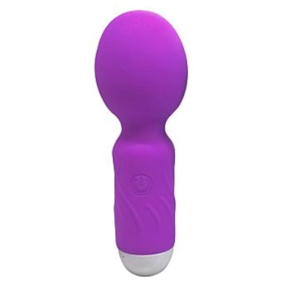 Imagem de Vibrador Mini Varinha Mágica Discreto Portátil Roxo Potente