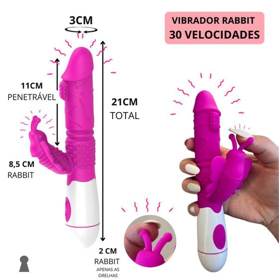 Imagem de Vibrador Ponto G Clitoriano Estimulador Erotico Feminino