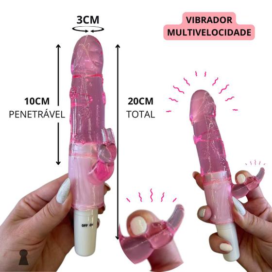 Imagem de Vibrador Ponto G Clitoriano Estimulador Feminino Erotico