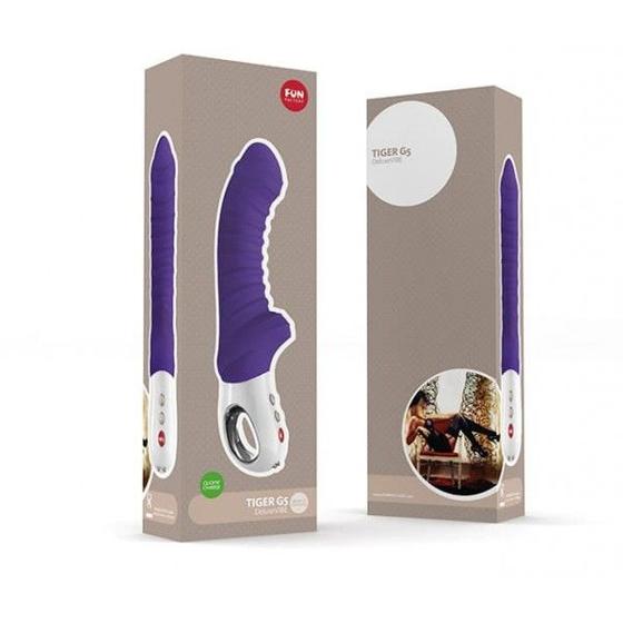 Imagem de Vibrador Pulsador Penetrador Tiger G5 Fun Factory Roxo