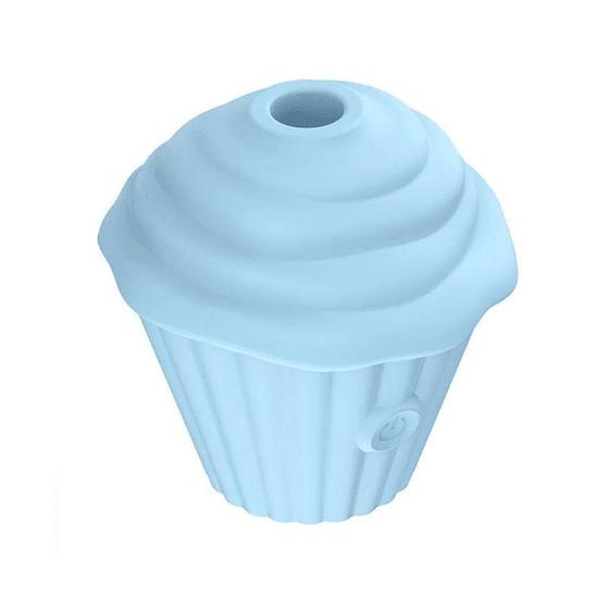Imagem de Vibrados Estimulador de Clitoris Formato de Cupcake 10 Modos de Pulsação Recarregável