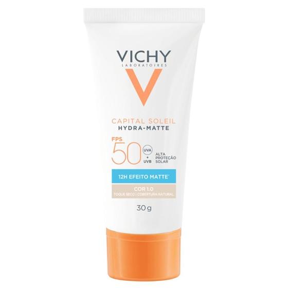 Imagem de Vichy Capital Soleil Hydra-Matte Fps 50 Cor 1.0 Com 30G