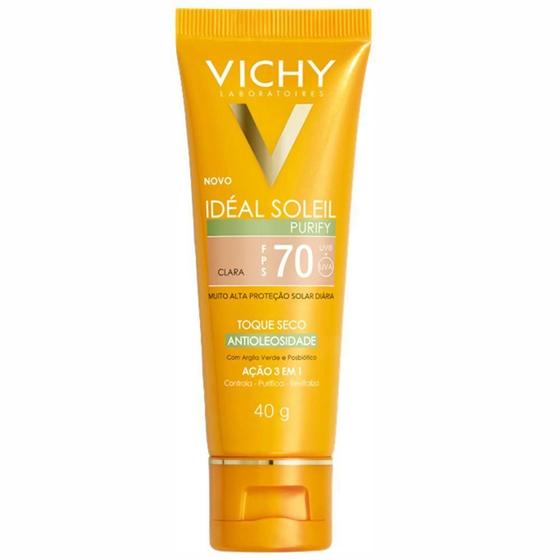 Imagem de Vichy Capital Soleil Uv-Purify Fps70 Cor Clara 40G