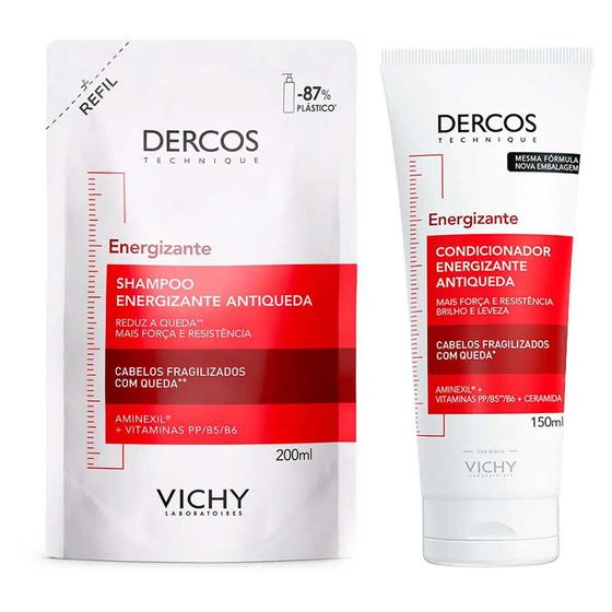 Vichy Dercos Energizante Kit - Condicionador + Shampoo Refil é boa?