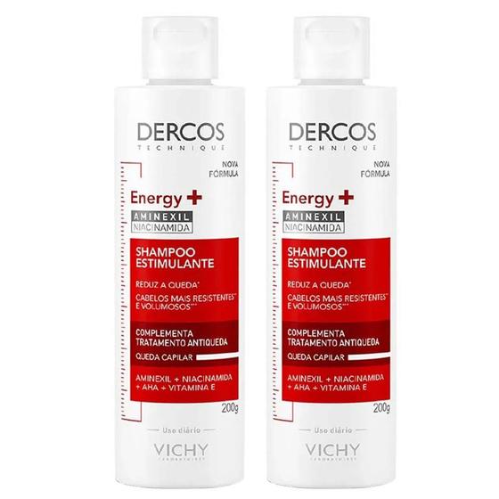 Imagem de Vichy Dercos Energy+ Shampoo Estimulante Kit com 2 unidades