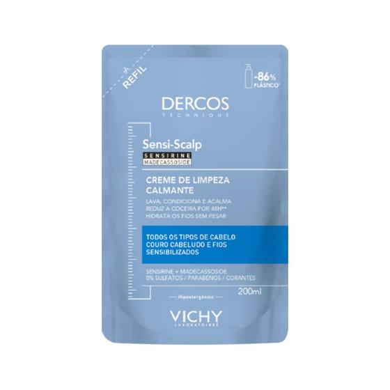 Imagem de Vichy Dercos Sensi-scalp Creme De Limpeza Refil 200ml