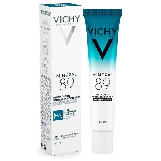 Imagem de Vichy Mineral 89 Creme C/ Ácido Hialurônico e Esqualano 40ml