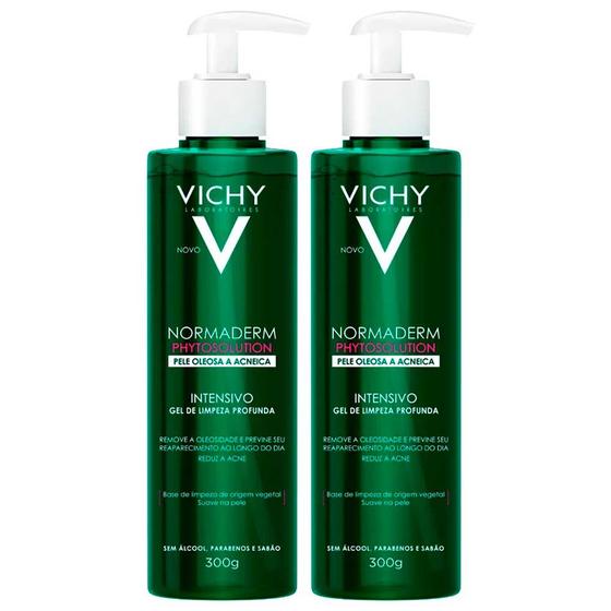 Imagem de Vichy Normaderm Phytosoluion Kit com 2 Unidades  Gel de Limpeza Facial Intensivo 300g