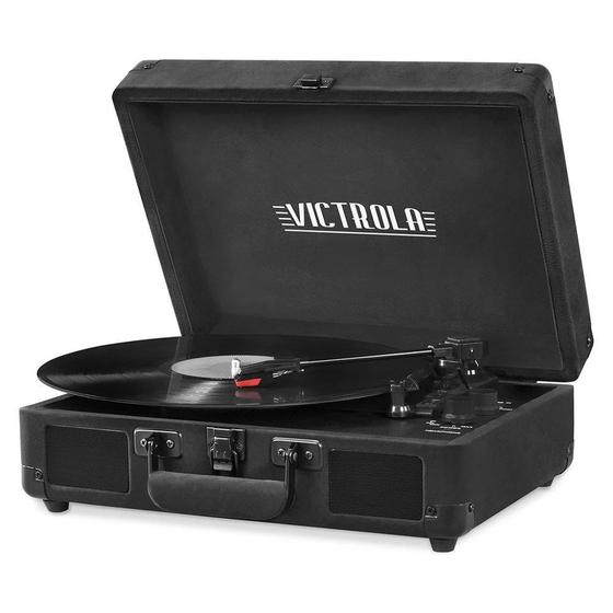 Victrola mini system portátil bluetooth veludo vsc-550bt-bkv - Mini ...