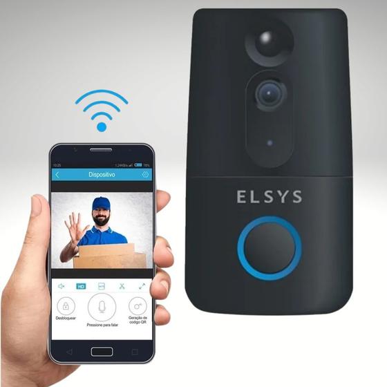 Video Porteiro Wi-Fi HD com módulo externo - ESL-VPW1 Menor preço em Video Porteiro Wi-Fi HD com módulo externo - ESL-VPW1