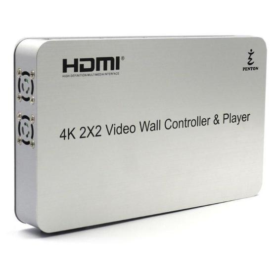 Imagem de Vídeo Wall Controller & Player 4K - 2X2