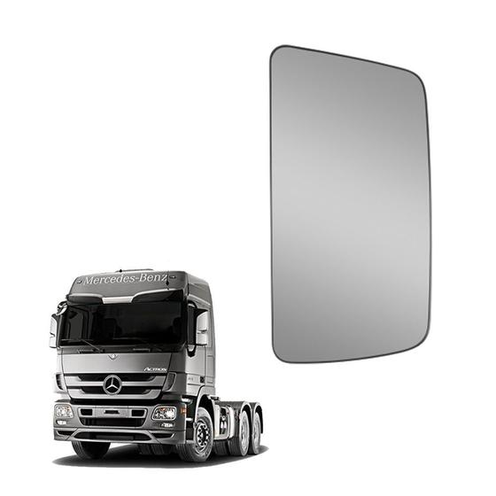 Imagem de Vidro c Base Retrovisor Compatível c MB Actros Convexo LD