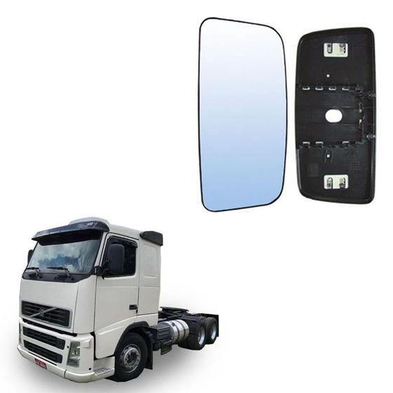 Imagem de Vidro Retrovisor Volvo Fh Fm 2010 2011 Ld Le S Desembaçador