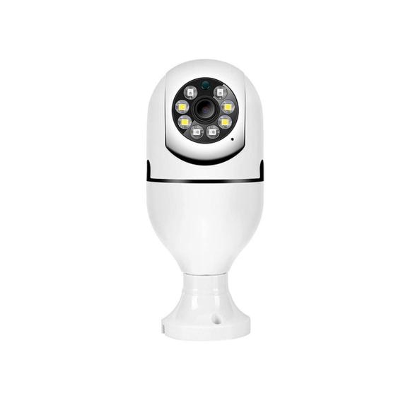 Imagem de Vigilância completa câmera IP 360 giratória com lâmpada e wifi