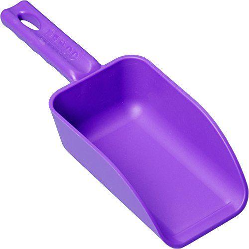 Imagem de Vikan Remco 63008 Color-Coded Plastic Hand Scoop - BPA-Free Food-Safe Kitchen Utensils, Restaurante e Food Service Supplies, 16 oz, Purple