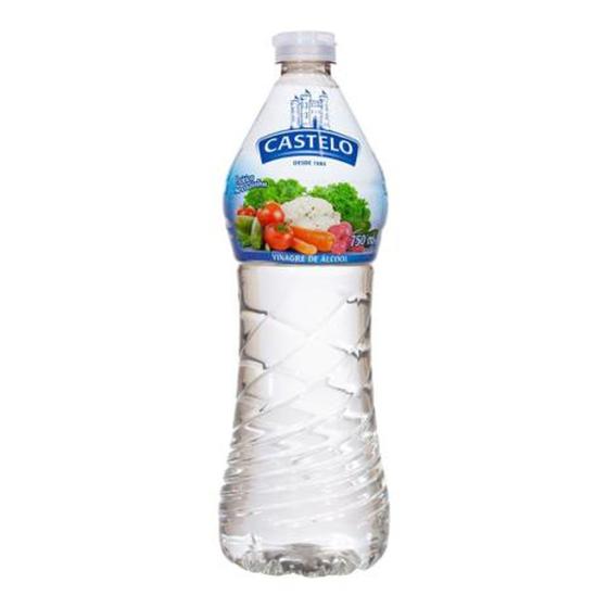 Vinagre Álcool Castelo 750ml - Caixa com 12 Unidades Menor preço em Vinagre Álcool Castelo 750ml - Caixa com 12 Unidades