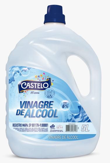 Imagem de Vinagre castelo alcool 6% 5l