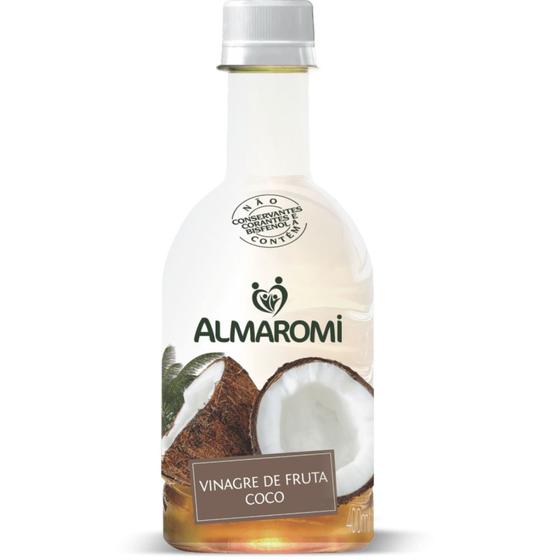 Imagem de Vinagre de Coco Fruta Almaromi 400ml Zero Álcool 100% Natural