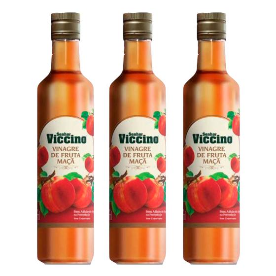 Imagem de Vinagre De Fruta Maçã Senhor Viccino Vita Orgânico 500ml