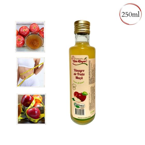 Vinagre De Maçã (100% Orgânico) (4,2% de Acidez) - Fazenda São Roque 250ML Menor preço em Vinagre De Maçã (100% Orgânico) (4,2% de Acidez) - Fazenda São Roque 250ML