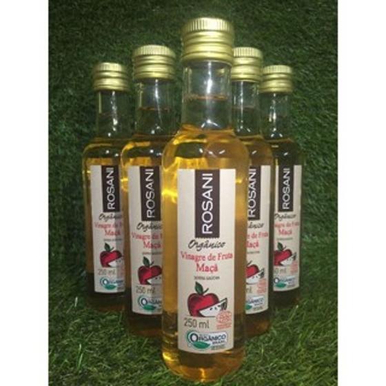 Imagem de Vinagre de Maçã Orgânico 250ml (Kit com 5)