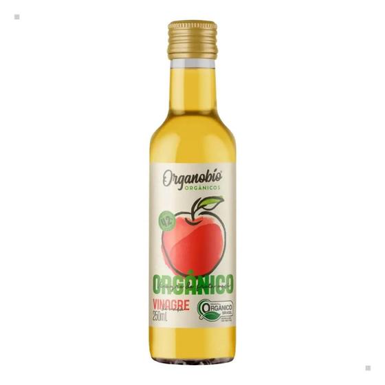 Imagem de Vinagre De Maçã Orgânico 250ml Organobio