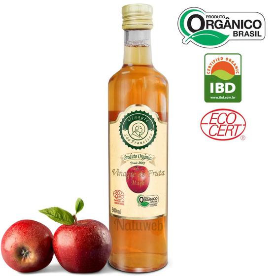 Imagem de Vinagre maça organico - São Francisco - 500 Mls