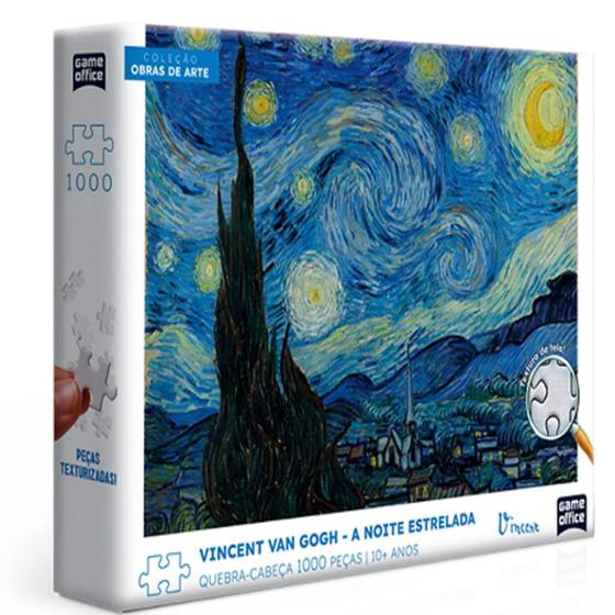 Vincent van gogh a noite estrelada quebra cabeça 1000 peças 2883 Menor preço em Vincent van gogh a noite estrelada quebra cabeça 1000 peças 2883