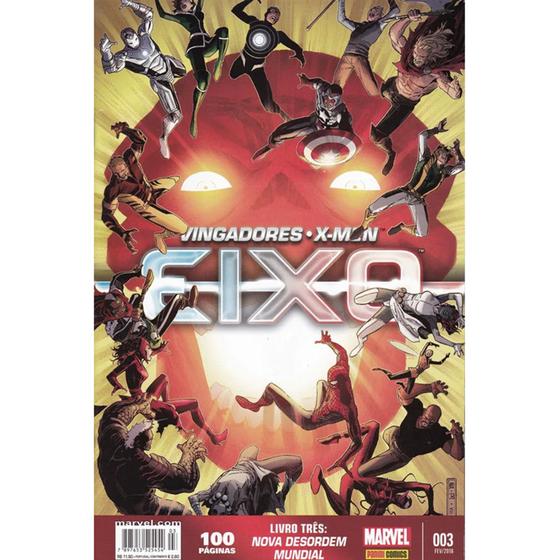 Imagem de Vingadores E X-Men - Eixo - Livro 3