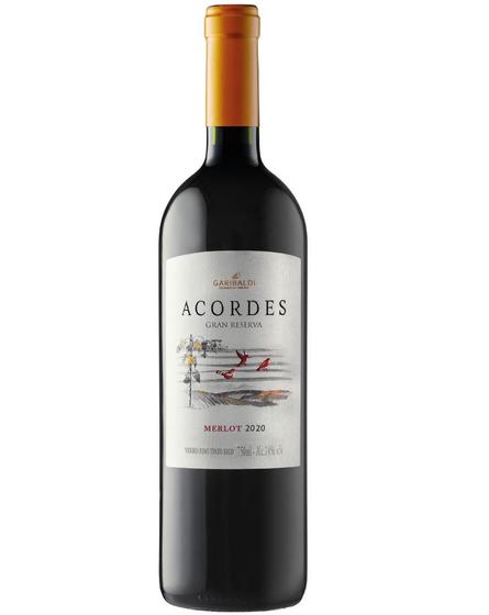 Imagem de Vinho Acordes Tinto Seco Merlot 750 Ml