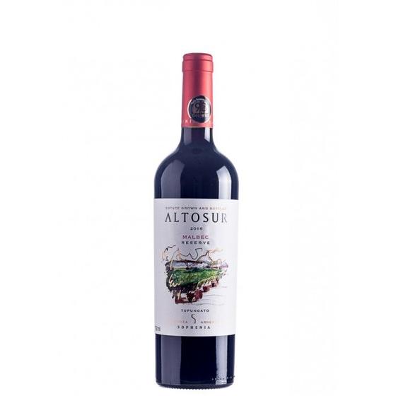Vinho Altosur Reserve Malbec 750Ml - Sophenia Imagem de Vinho Altosur Reserve Malbec 750Ml