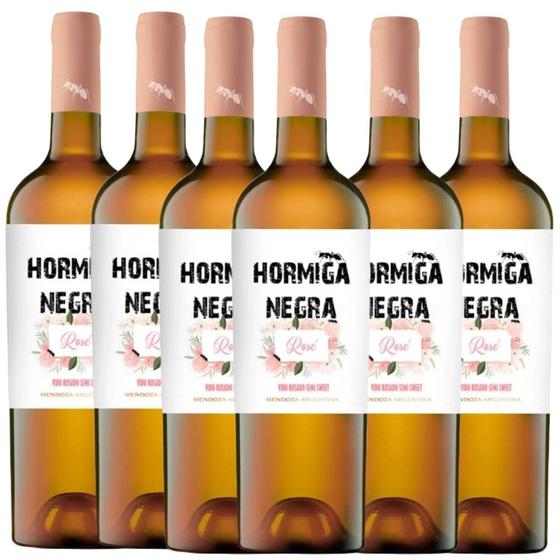 Imagem de Vinho Argentino Hormiga Negra Rose 750Ml (6 Garrafas)