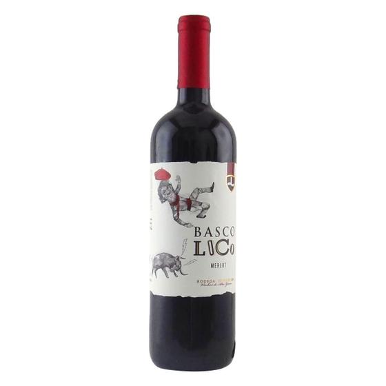 Imagem de Vinho Basco Loco Merlot 750ml Tinto Seco