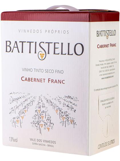 Imagem de Vinho Battistello Cabernet Franc Bag-in-Box 3000 mL