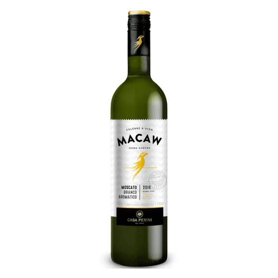 Imagem de Vinho Branco Demi Sec Moscato Casa Perini Macaw 750ml