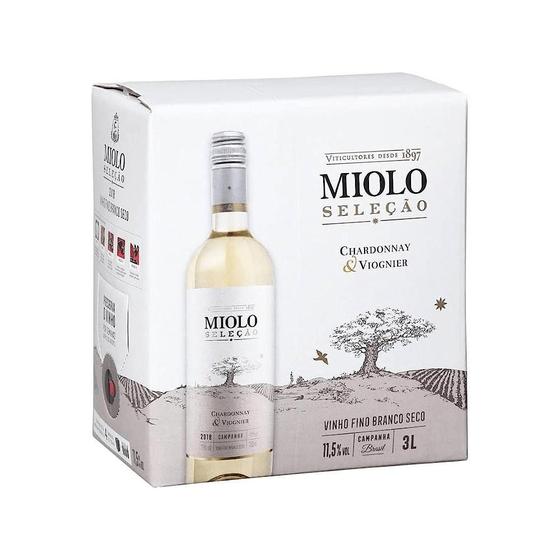 Imagem de Vinho Branco Miolo Seleção Chardonnay & Viognier Bag in Box 3L