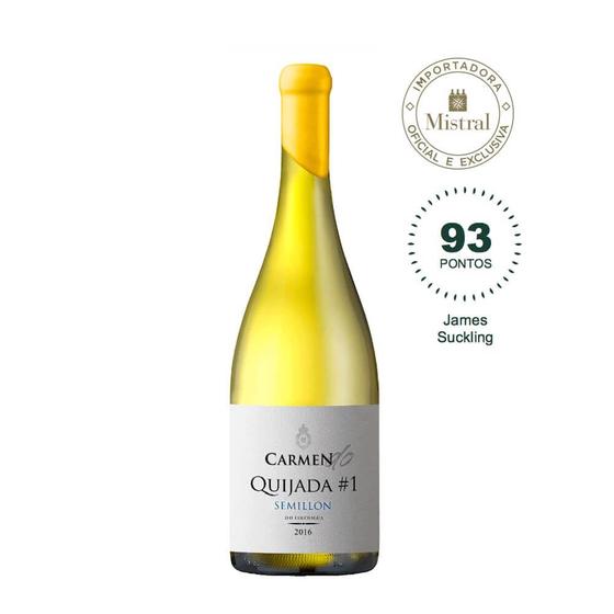 Imagem de Vinho Carmen DO Quijada 1 Semillon Apalta 2019 (Viña Carmen) 750ml