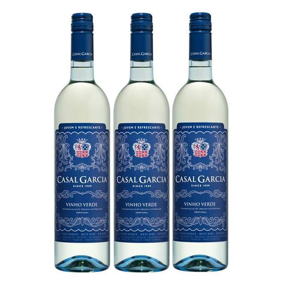 Imagem de Vinho Casal Garcia Branco 750ml 03 Unidades