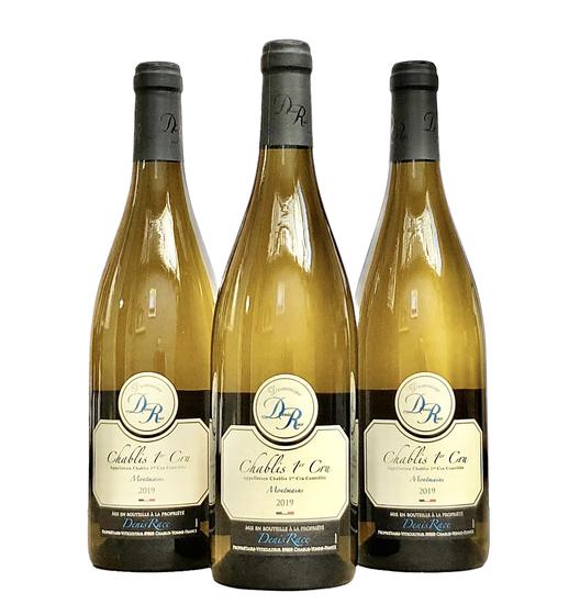 Imagem de Vinho Chablis 1er Cru Montmains Domaine Race  Kit com 3 Garrafas  Oferta