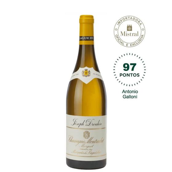 Imagem de Vinho Chassagne-Montrachet 1er Cru Morgeot Marquis de Laguiche 2020 (Joseph Drouhin) 750ml