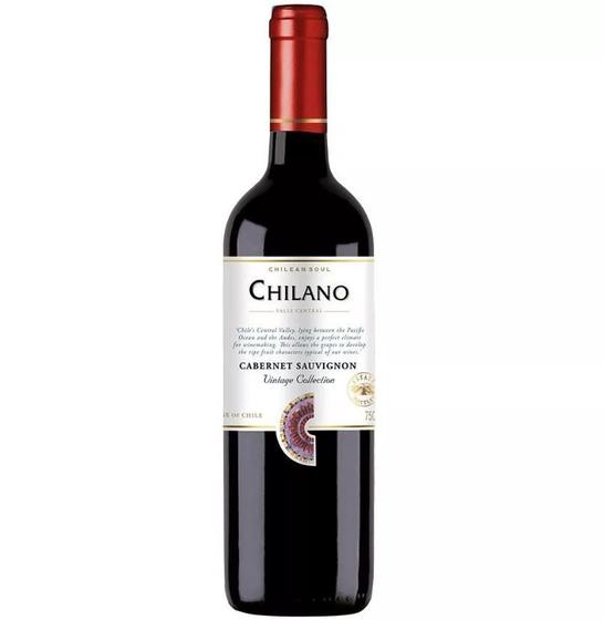 Imagem de Vinho Chileno Cabernet Sauvignon Chilano 750ml- Combo 3un
