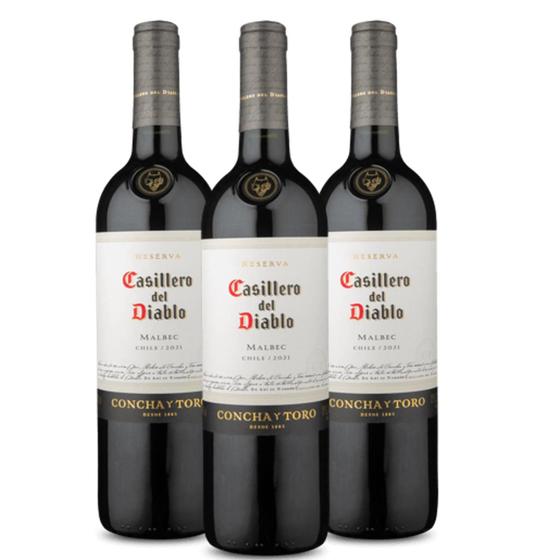 Imagem de Vinho Chileno Casillero Del Diablo Malbec 750Ml