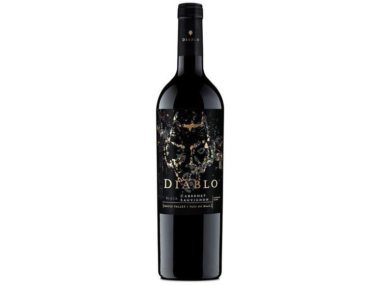 Vinho Chileno Diablo Cabernet Sauvignon Tinto Meio Seco Black