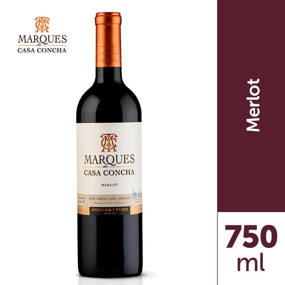 Imagem de Vinho Chileno Marques De Casa Concha Merlot - 750ML