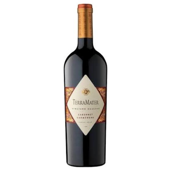 Imagem de Vinho chileno terramater vineyard reserva cabernet sauvignon/carmenere 750 ml