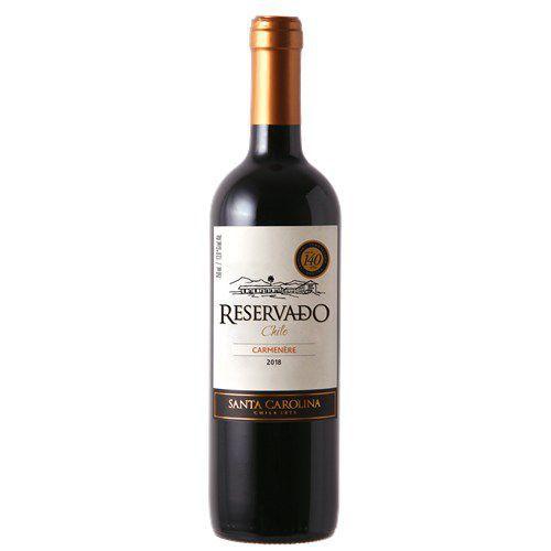 Imagem de Vinho Chileno Tinto Santa Carolina Reservado Carmenère 750Ml