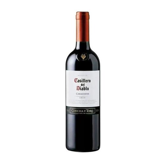Vinho Chileno Tinto Seco Reserva Casillero Del Diablo Carménère 750ml