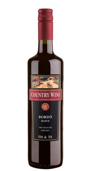 Imagem de Vinho country wine bordo suave 750ml - MARCA