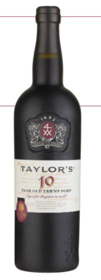 Imagem de Vinho do Porto Taylor's Tawny 10 Anos - DiVinho Vinhos